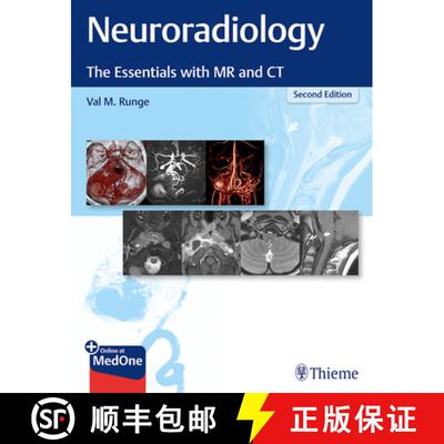 【3-4周达】Neuroradiology – The Essentials with MR and CT [9781684201532]