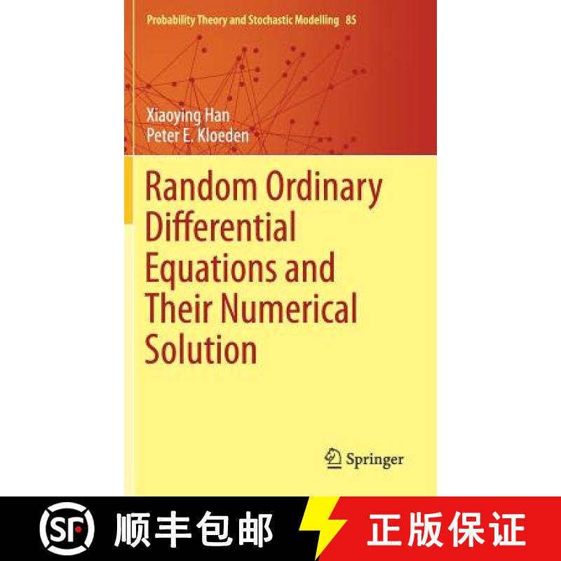 【3-4周达】Random Ordinary Differential Equations and Their Numerical Solution [9789811062643]