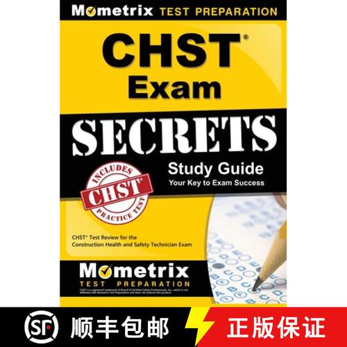【3-4周达】精装 Chst Exam Secrets Study Guide: Chst Test Review for the Construction Health and Safet... [9781516713561]