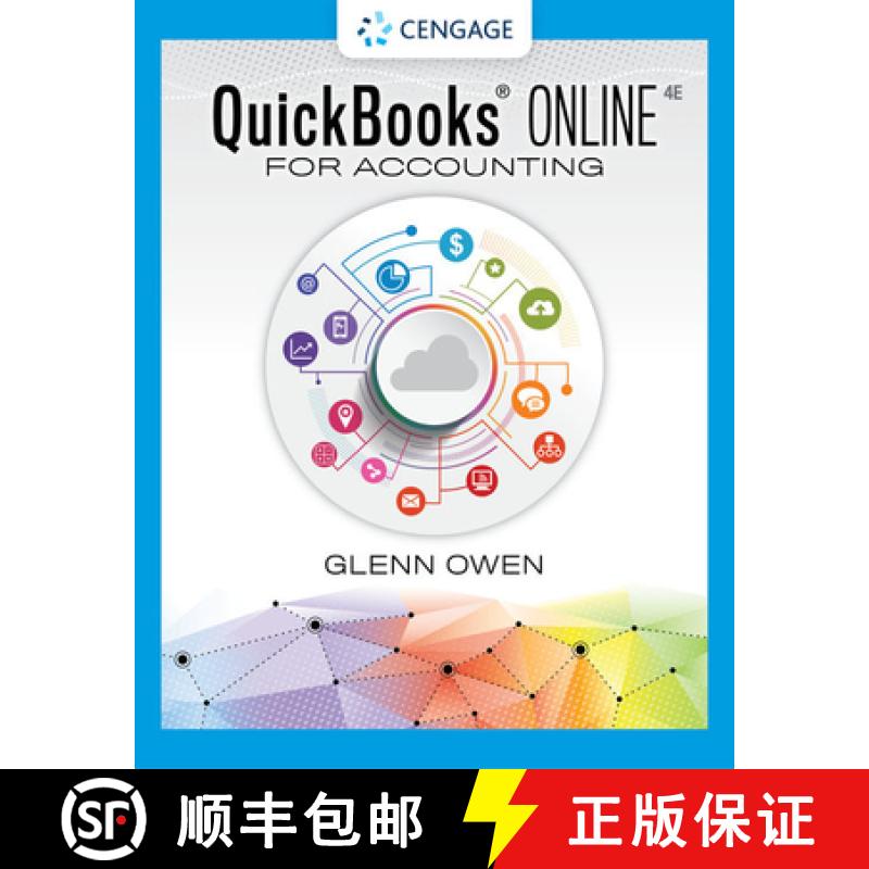 【3-4周达】Using QuickBooks (R) Online for Accounting 2021 [9780357442166]