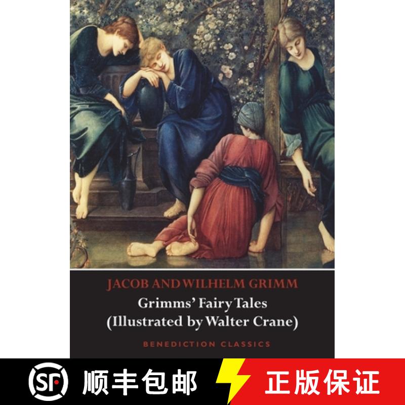 【2-3周达】Grimms' Fairy Tales (Illustrated by Walter Crane) [9781789430615]