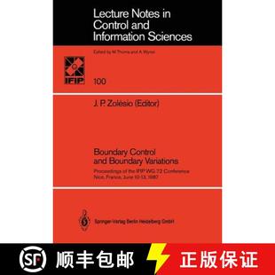 7.2 4周达 and Control Proceedings Conference IFIP Boundary the 9783540185468 Nice... Variations