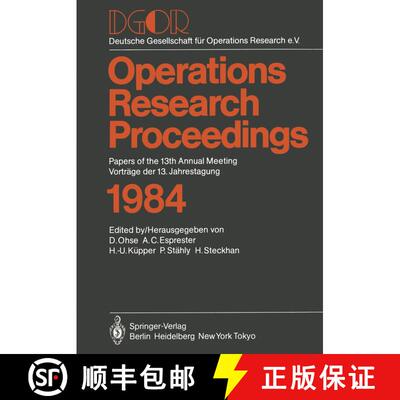 【3-4周达】DGOR : Papers of the 13th Annual Meeting / Vorträge der 13. Jahrestagung [9783540153740]