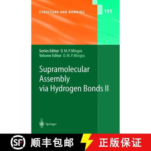【3-4周达】Supramolecular Assembly via Hydrogen Bonds II (Softcover reprint of the original 1st ed. 2... [9783642057526]