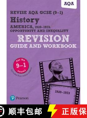 【3-4周达】Pearson REVISE AQA GCSE (9-1) History America, 1920-1973: Opportunity and inequality Revis... [9781292242910]