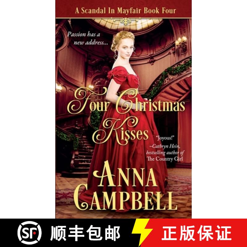 【3-4周达】Four Christmas Kisses: A Scandal in Mayfair Book 4 [9781925980257]