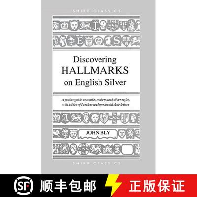 【3-4周达】Discovering Hallmarks on English Silver [9780747804505]
