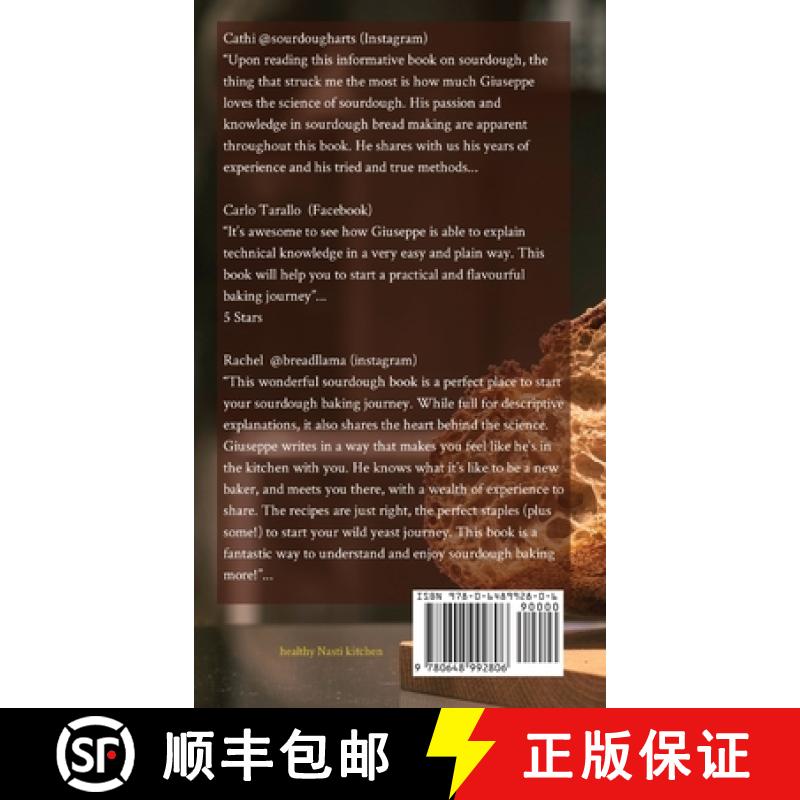 【3-4周达】Lievito  Madre: The 5 secrets of sourdough baking [9780648992806]