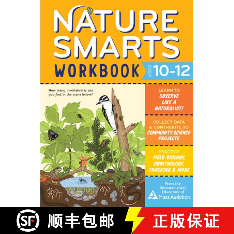 【3-4周达】Nature Smarts Workbook, Ages 10-12 [9781635863987]