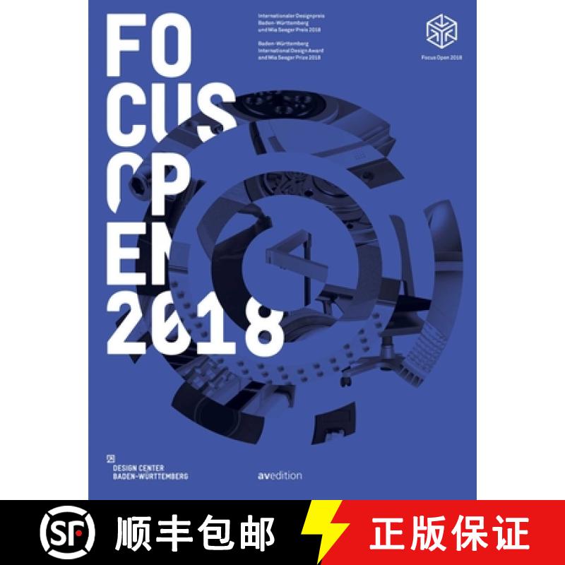 【3-4周达】Focus Open 2018 : Baden-Wurttemberg International Design Award and Mia Seeger Prize 2018 [9783899862812]