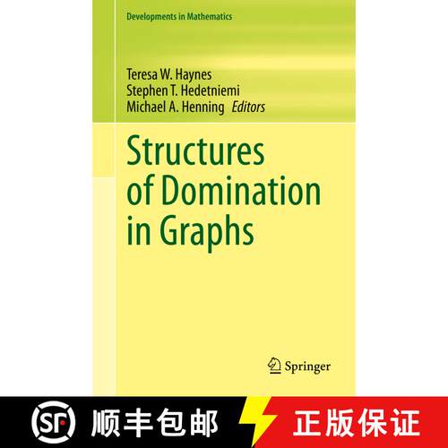 【3-4周达】精装 Structures of Domination in Graphs [9783030588915]