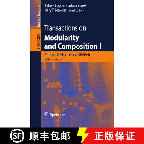 【3-4周达】Transactions on Modularity and Composition I (1st ed. 2016) [9783319469683]