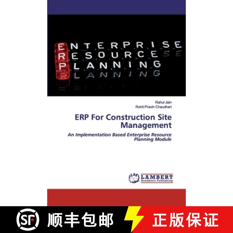 【2-3周达】ERP For Construction Site Management [9786202527446]