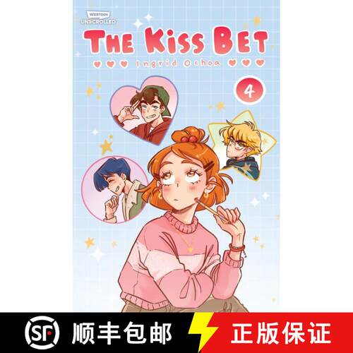 【3-4周达】The Kiss Bet, Vol. 4: A WEBTOON Unscrolled Graphic Novel [9781834110318]