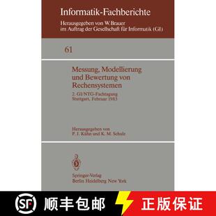 【3-4周达】Messung, Modellierung und Bewertung von Rechensystemen: 2. GI/NTG-Fachtagung Stuttgart, 21... [9783540119906]