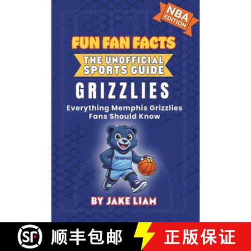 【3-4周达】Memphis Grizzlies Basketball Book for Kids: Everything Memphis Grizzlies Fans Should Know [9781972300275]
