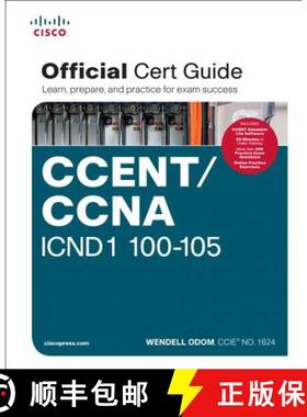 【3-4周达】CCENT/CCNA ICND 1 100-105 Official Cert Guide [9781587205804]