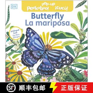 Peekaboo 9780744079135 4周达 Mariposa Butterfly Pop Bilingual