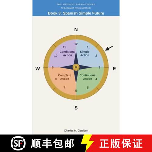 【3-4周达】360 Language Learning Series for the Spanish Tenses - Book 3: Spanish Simple Future [9781972651025]