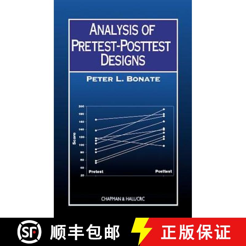【3-4周达】Analysis of Pretest-Posttest Designs [9781584881735]
