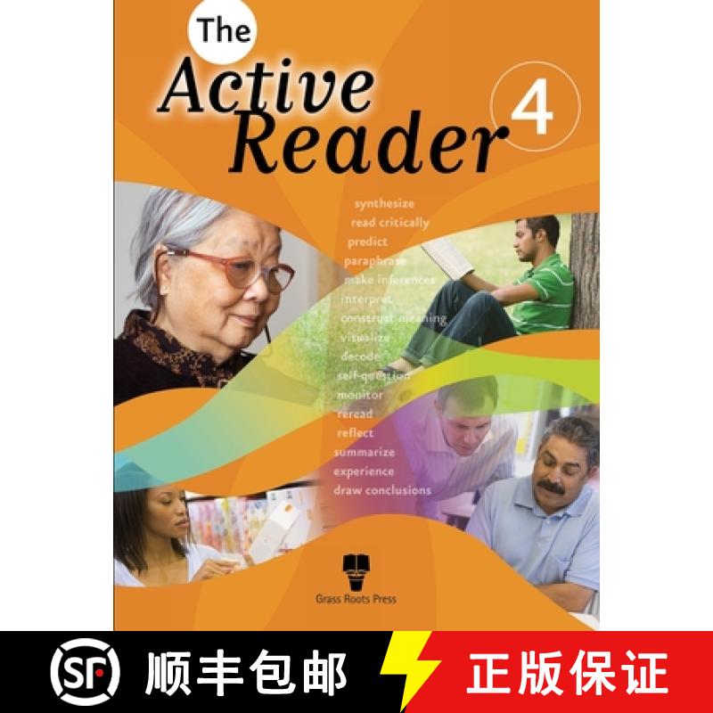 【3-4周达】The Active Reader 4 [9781926583181]