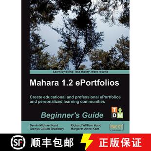 Portfolios 9781847199065 Mahara Guide 1.2 预订 Beginner
