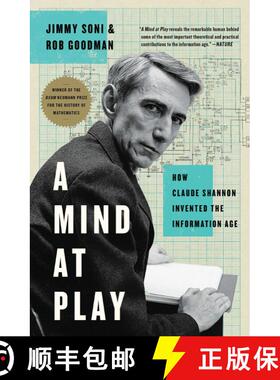 【3-4周达】克劳德·香农传记 A Mind at Play: How Claude Shannon Invented the Information Age [9781476766690]