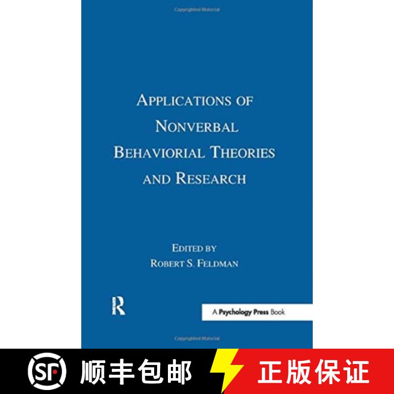 【3-4周达】Applications of Nonverbal Behavioral Theories and Research [9781138963689]
