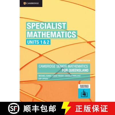 【3-4周达】Specialist Mathematics Units 1&2 for Queensland (Essential Mathematics) [9781009537377]