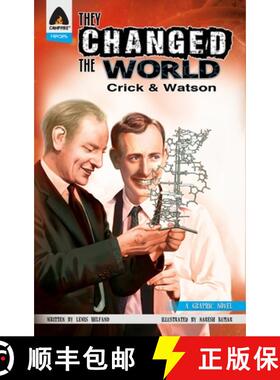 【3-4周达】They Changed the World: Crick & Watson - The Discovery of DNA [9789381182215]