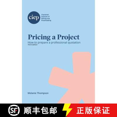 【3-4周达】Pricing a Project: How to prepare a professional quotation [9781838358235]