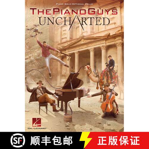 【3-4周达】The Piano Guys - Uncharted: Piano Solo with Optional Cello [9781495072154]