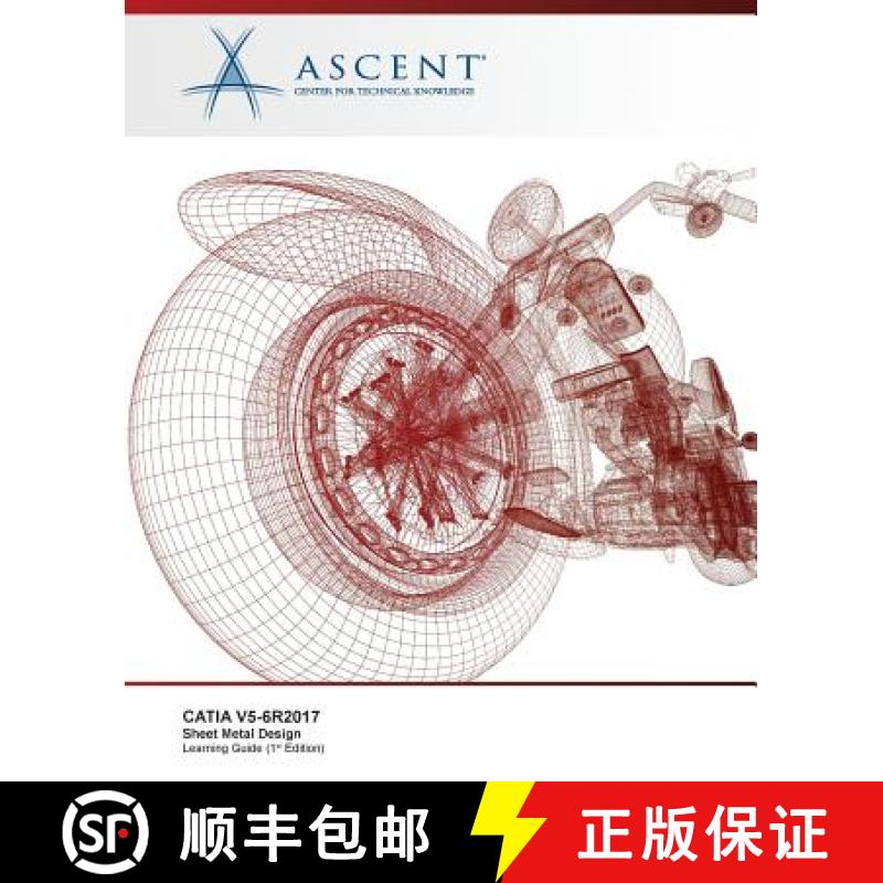 【3-4周达】Catia V5-6r2017: Sheet Metal Design [9781947456099]