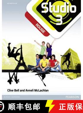 【3-4周达】Studio 3 rouge Pupil Book (11-14 French) [9780435026943]