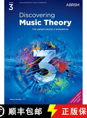 【3-4周达】Discovering Music Theory, The ABRSM Grade 3 Workbook (Theory workbooks (ABRSM)) [9781786013477]