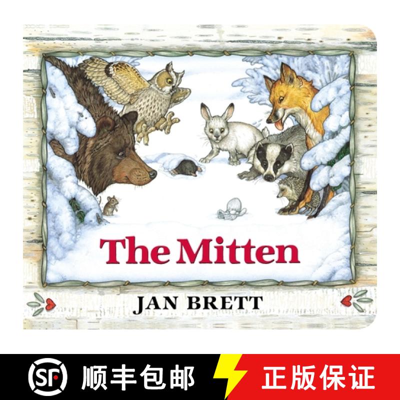 【3-4周达】The Mitten (Oversized Lap Board Book) [9780399169816]
