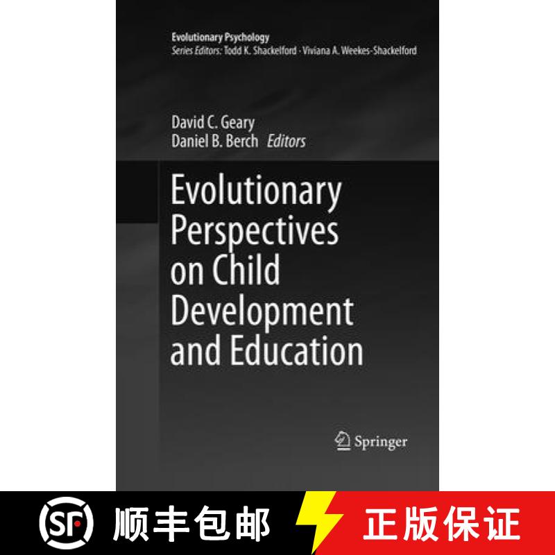 【3-4周达】Evolutionary Perspectives on Child Development and Education [9783319806990]