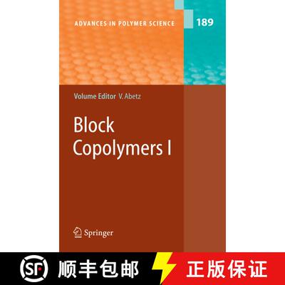 【3-4周达】精装 Block Copolymers I [9783540265801]