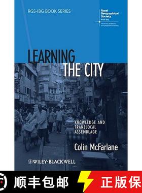 【3-4周达】Learning The City - Knowledge And Translocal Assemblage [Wiley地理] [9781405192811]