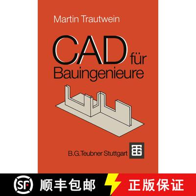 【3-4周达】CAD für Bauingenieure [9783519052432]