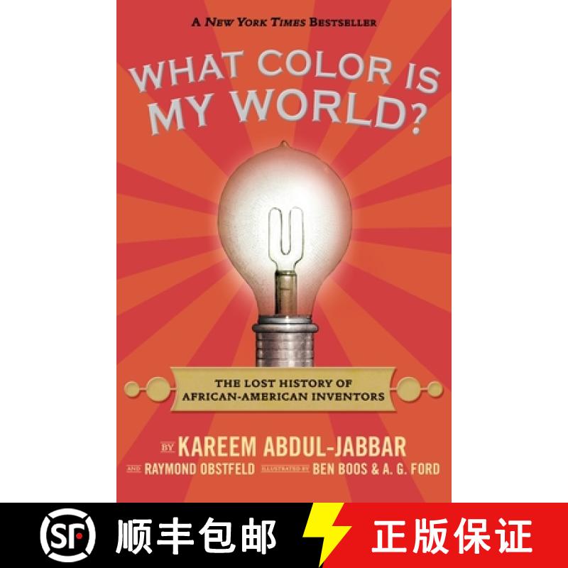 【3-4周达】What Color Is My World?: The Lost History of African-American Inventors [9780763664428]