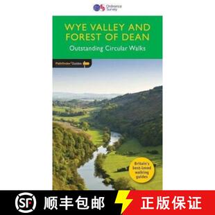 【3-4周达】Pathfinder Wye Valley & Forest of Dean [9780319090442]