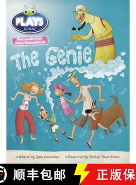 【3-4周达】Bug Club Guided Plays by Julia Donaldson Year Two White The Genie: - BC JD Plays White/2A ... [9781447926092]