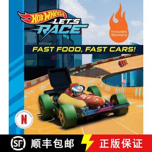 【3-4周达】Hot Wheels Let's Race: Fast Food, Fast Cars! [9781683431992]
