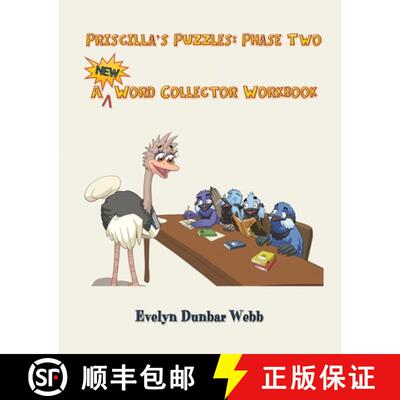 【3-4周达】Priscilla's Puzzles Phase Two: A Word Collector Workbook [9781955038072]