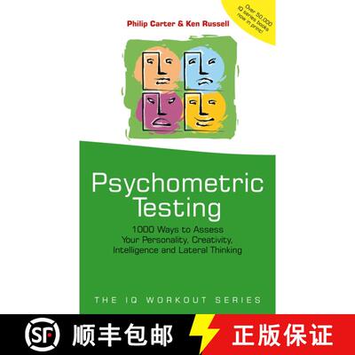 【3-4周达】Psychometric Testing - 1000 Ways To Assess Your Personality, Creativity, Intelligence & La... [9780471523765]