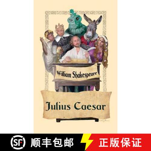 【3-4周达】精装 Julius Caesar: A Tragedy of Power, Loyalty, and Political Upheaval [9781515425175]