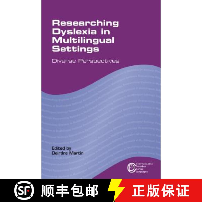 【3-4周达】Researching Dyslexia in Multilingual Settings : Diverse Perspectives [9781783090655]