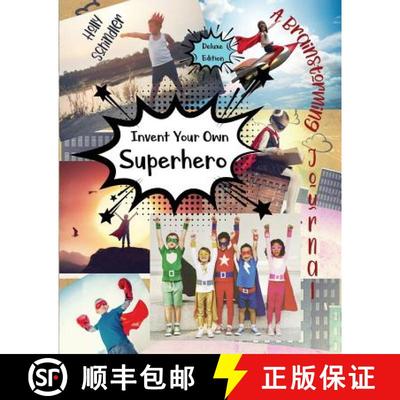【3-4周达】Invent Your Own Superhero: A Brainstorming Journal - Deluxe Edition [9780996861670]
