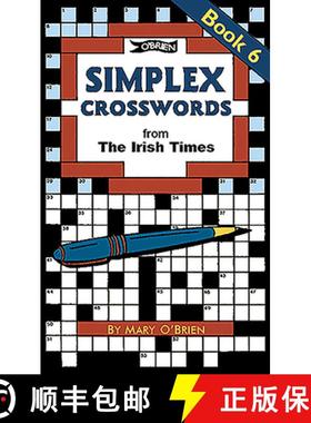 【3-4周达】Simplex Crosswords Book 6: From the Irish Times [9780862786694]
